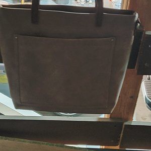 SASHA & SOPHI suede purse